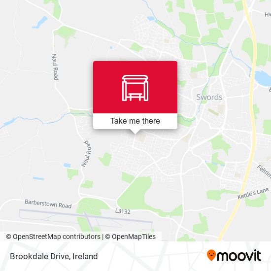 Brookdale Drive map