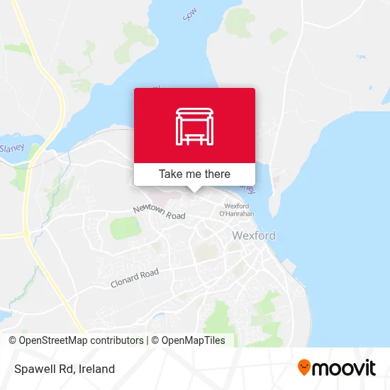 Spawell Rd map