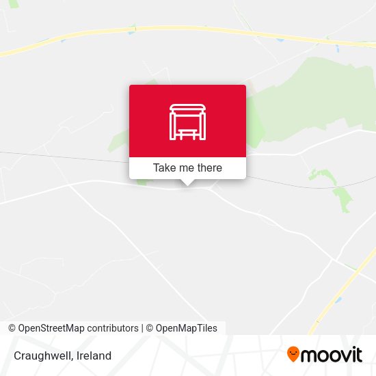 Craughwell map