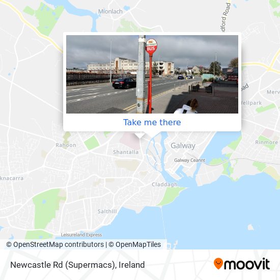 Newcastle Rd (Supermacs) map