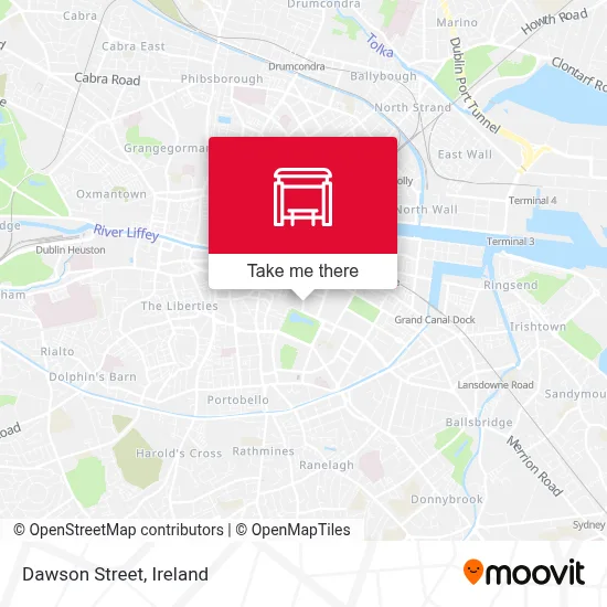Dawson Street map