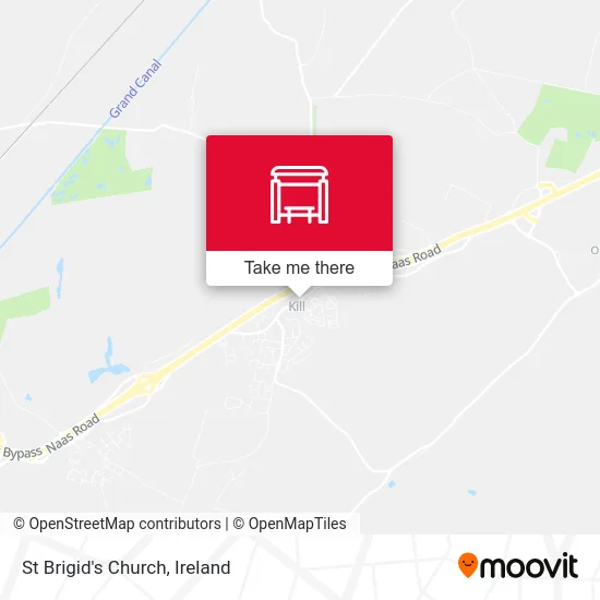 St Brigid's Church map