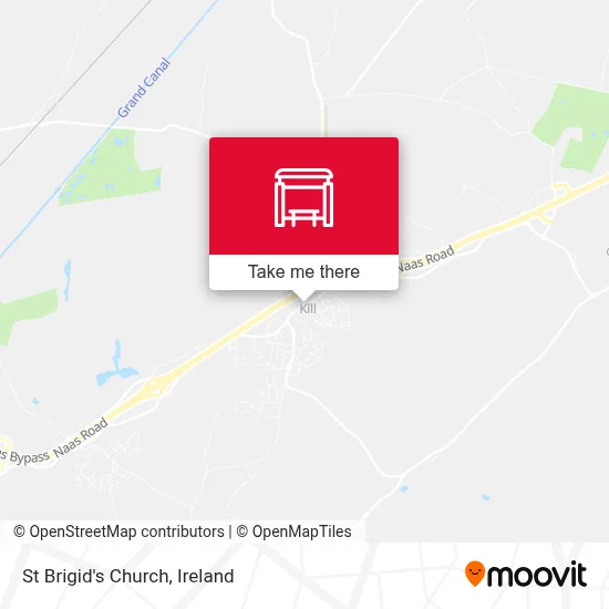 St Brigid's Church map