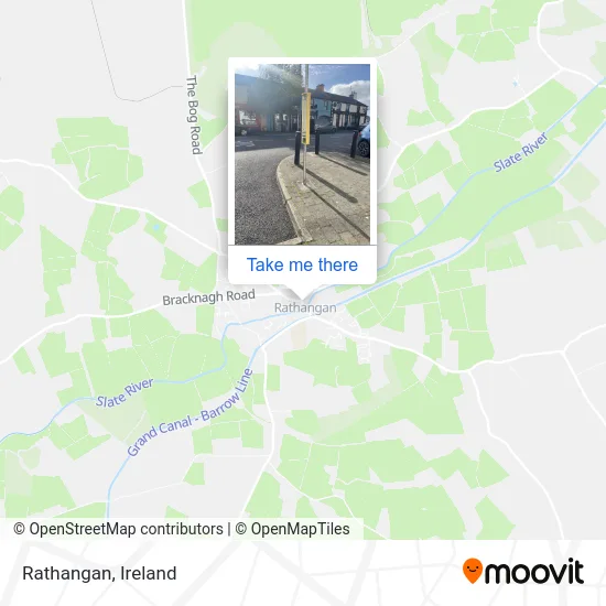 Rathangan map