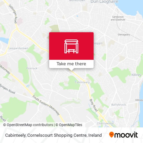 Cabinteely, Cornelscourt Shopping Centre map
