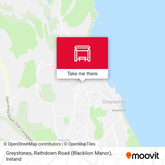 Greystones, Rathdown Road (Blacklion Manor) map