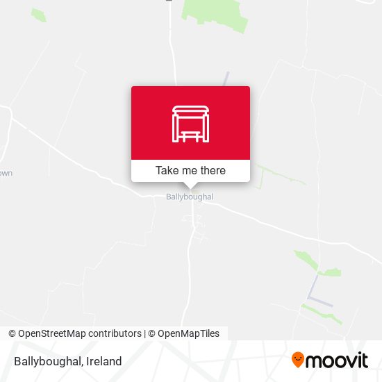 Ballyboughal Village Centre map