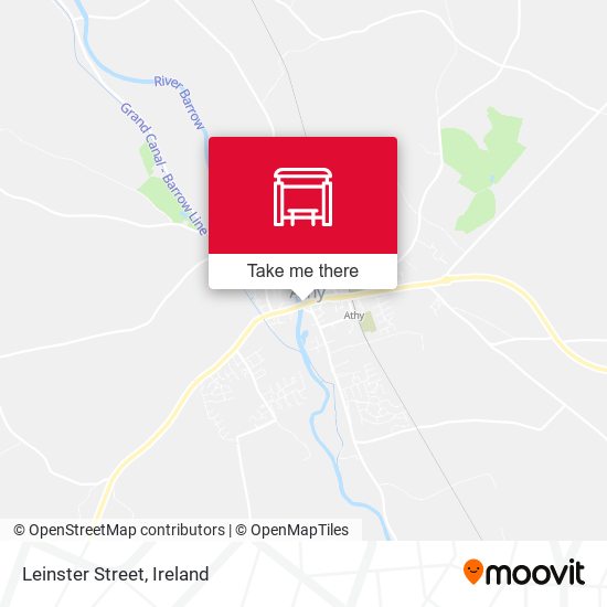 Leinster Street map