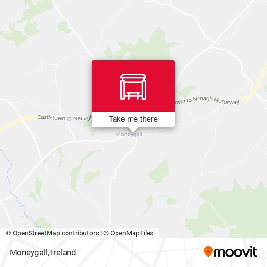 Moneygall map