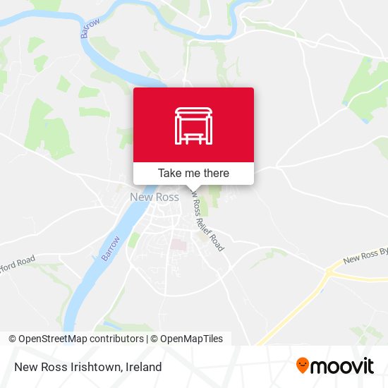 New Ross Irishtown map