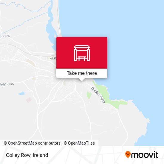 Colley Row map