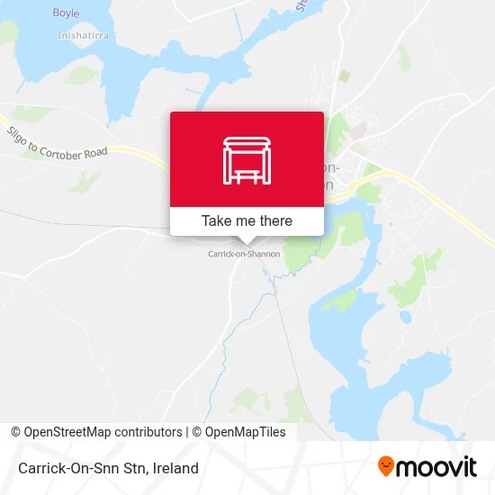 Carrick-On-Snn Stn map