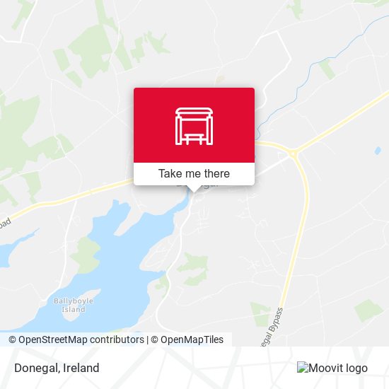 Donegal map