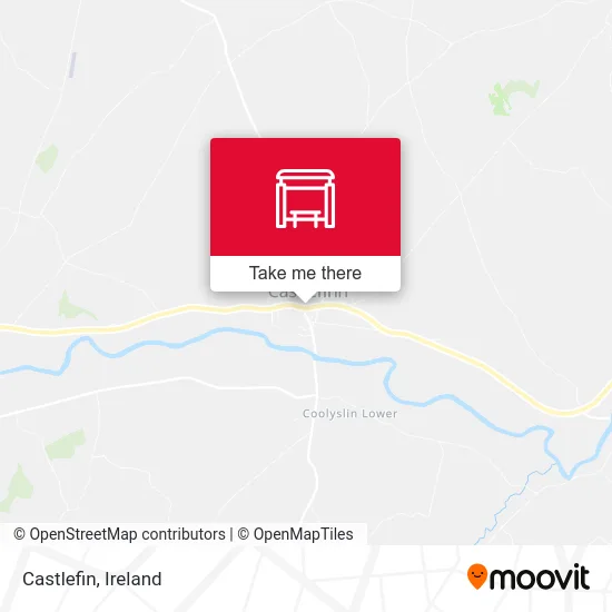 Castlefin map