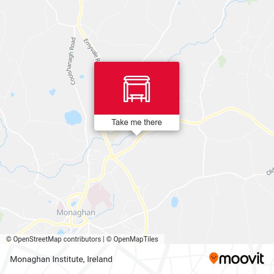 Monaghan Institute map