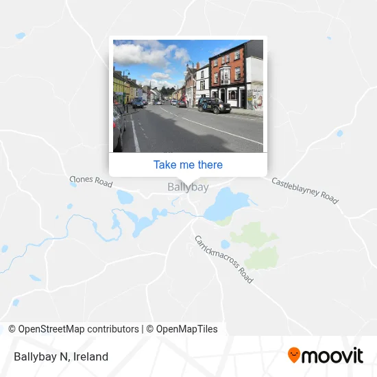 Ballybay N map