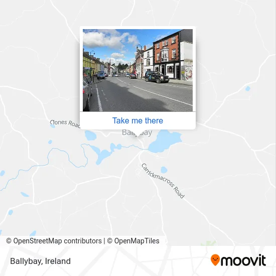 Ballybay map