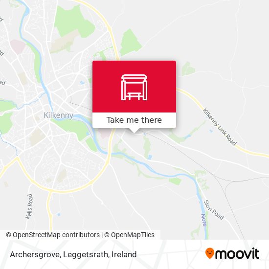 Archersgrove, Leggetsrath map