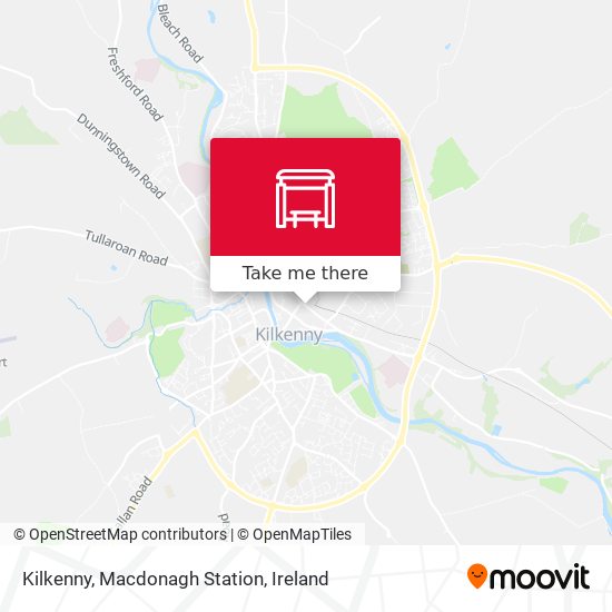 Kilkenny, Macdonagh Station map
