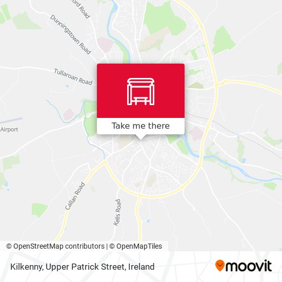 Kilkenny, Upper Patrick Street map