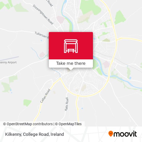 Kilkenny, College Road map