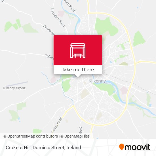 Crokers Hill, Dominic Street map