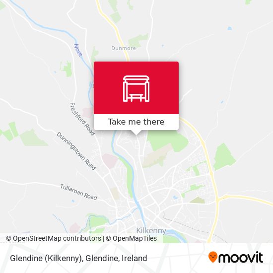 Glendine (Kilkenny), Glendine map