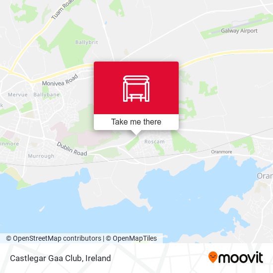 Castlegar Gaa Club map