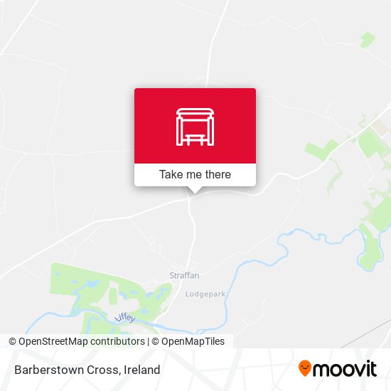 Barberstown Cross map