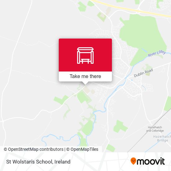 St Wolstan's School map