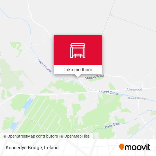 Kennedys Bridge map