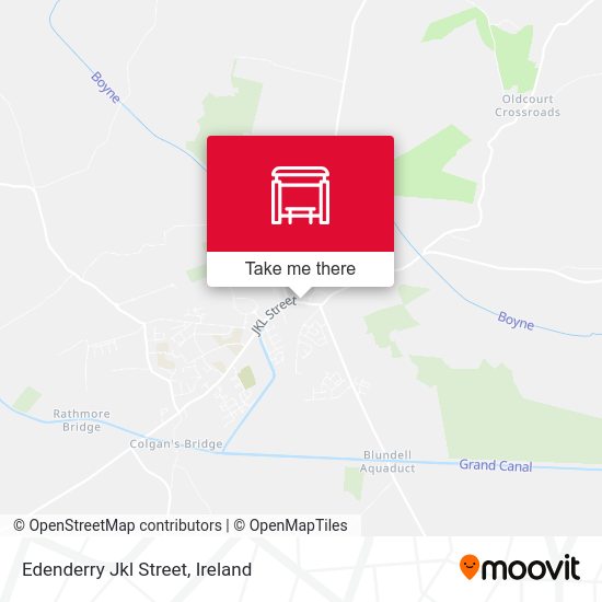 Edenderry Jkl Street map