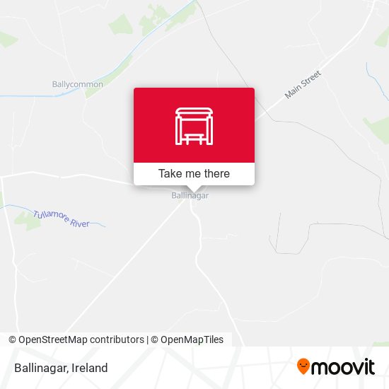 Ballinagar map