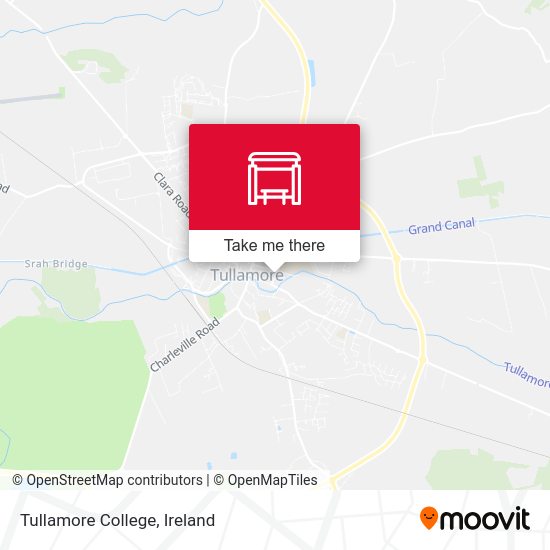 Tullamore College map