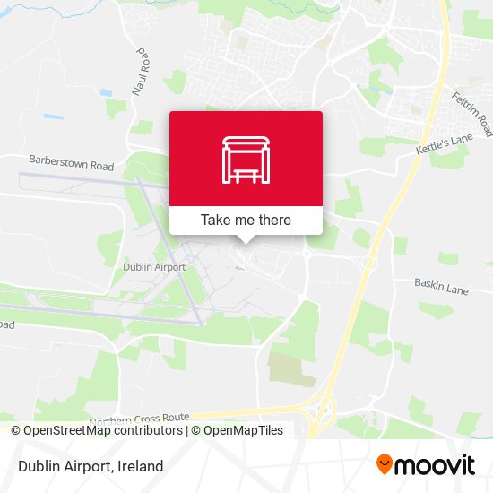 Dublin Airport map