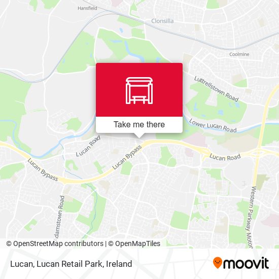Lucan, Lucan Retail Park map