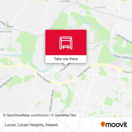 Lucan, Lucan Heights map