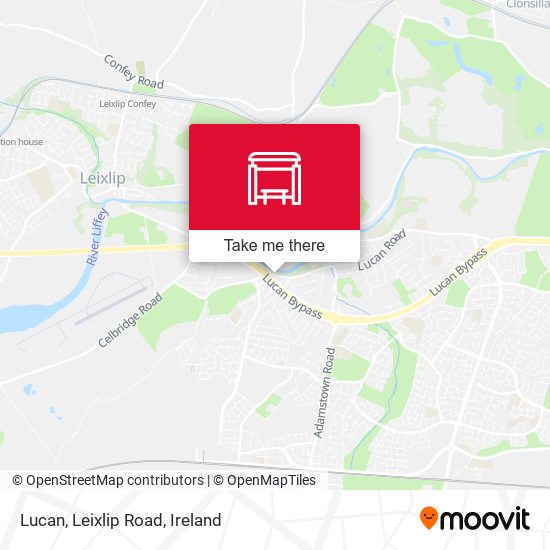 Lucan, Leixlip Road plan
