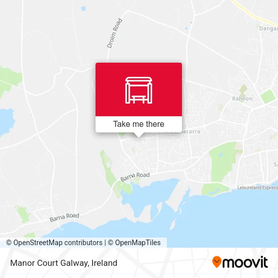 Manor Court Galway map