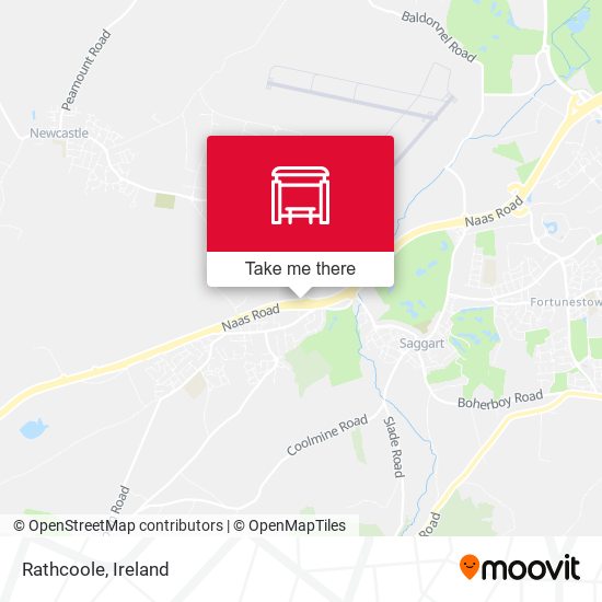 Rathcoole map