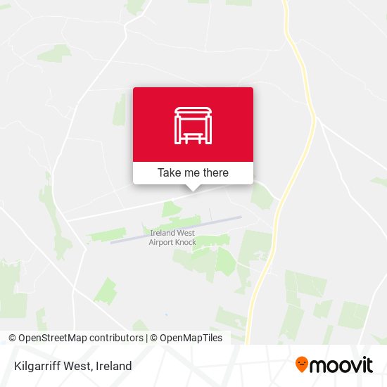 Ireland West Airport map