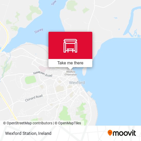 Wexford Station map