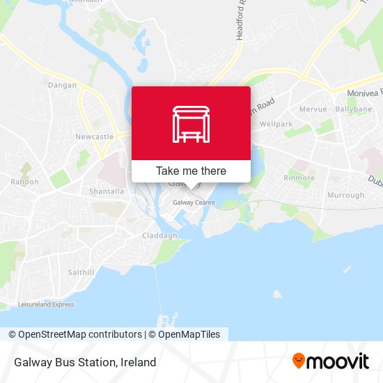 Galway Bus Station plan