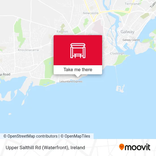 Upper Salthill Rd (Waterfront) map