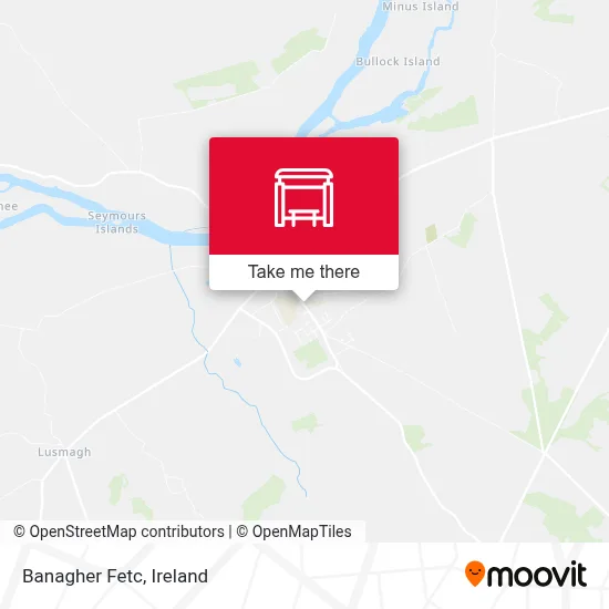 Banagher Fetc map