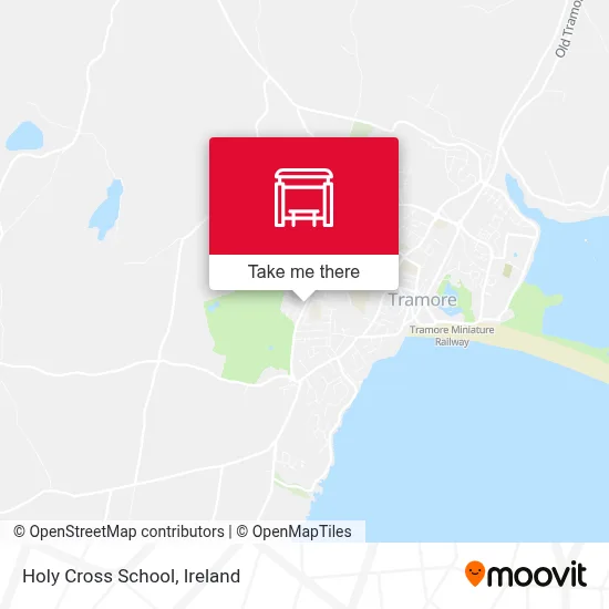 Holy Cross School map