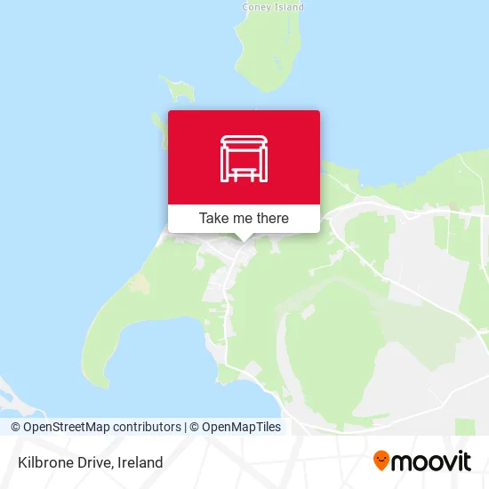 Kilbrone Drive map