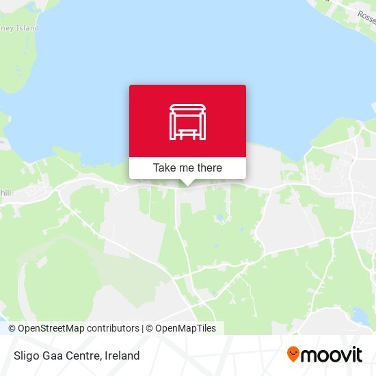 Sligo Gaa Centre map