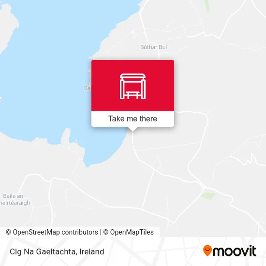 Clg Na Gaeltachta map