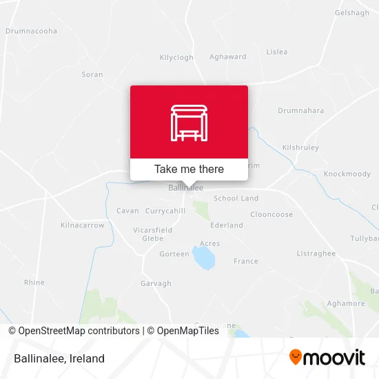 Ballinalee map